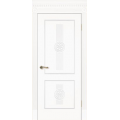 Дверь Мадрид 1 Г Белая эмаль